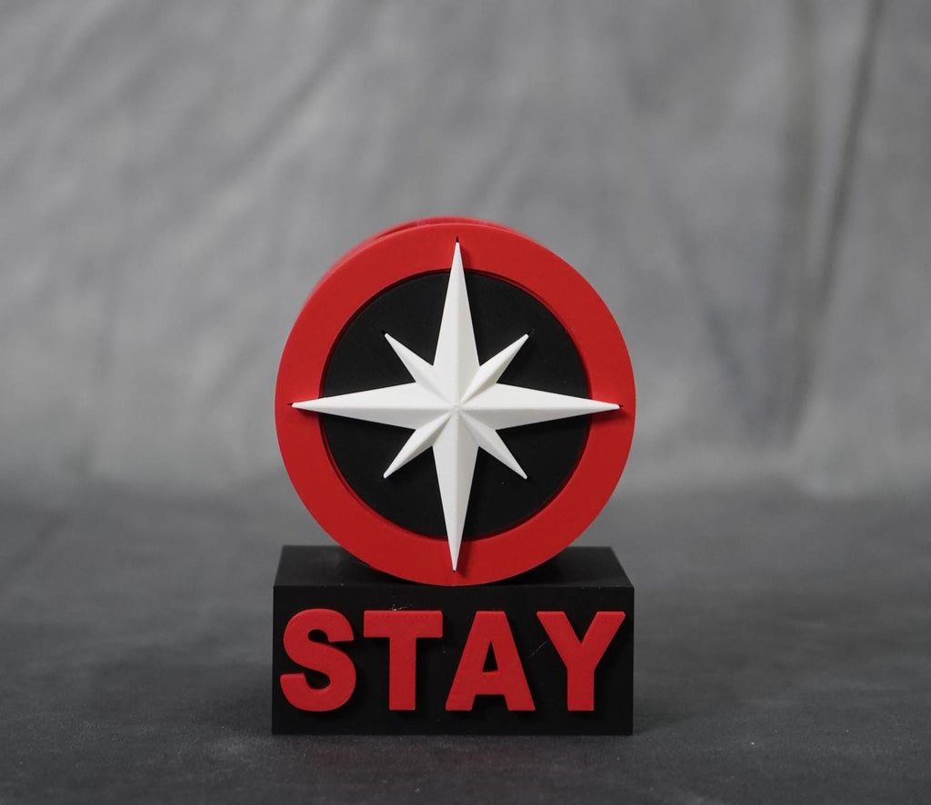 Stray Kids Lightstick V2 Stand: 3D Printed Kpop Memorabilia