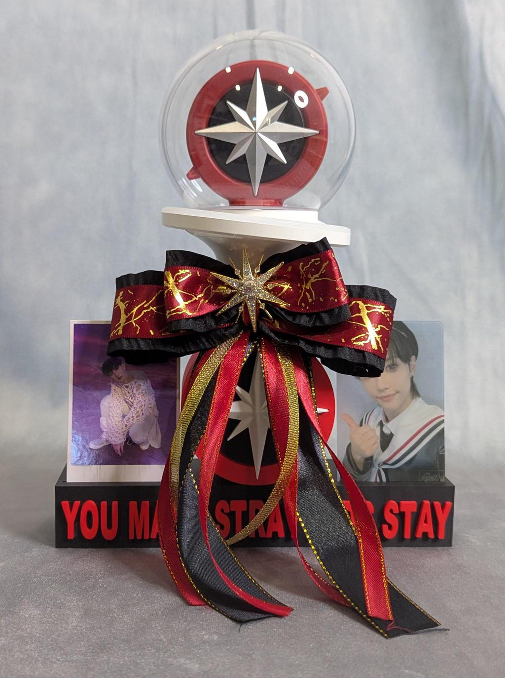 Stray Kids Lightstick Stand V2: Photo Card & Battery Holder