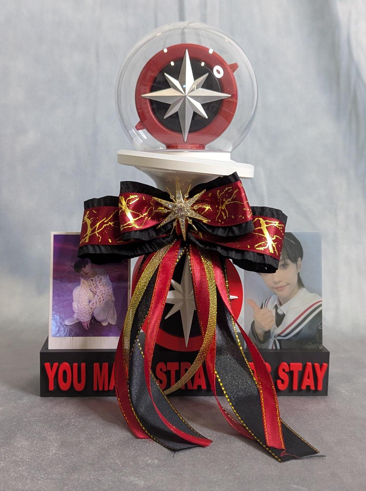 Stray Kids Lightstick Stand V2: Photo Card & Battery Holder