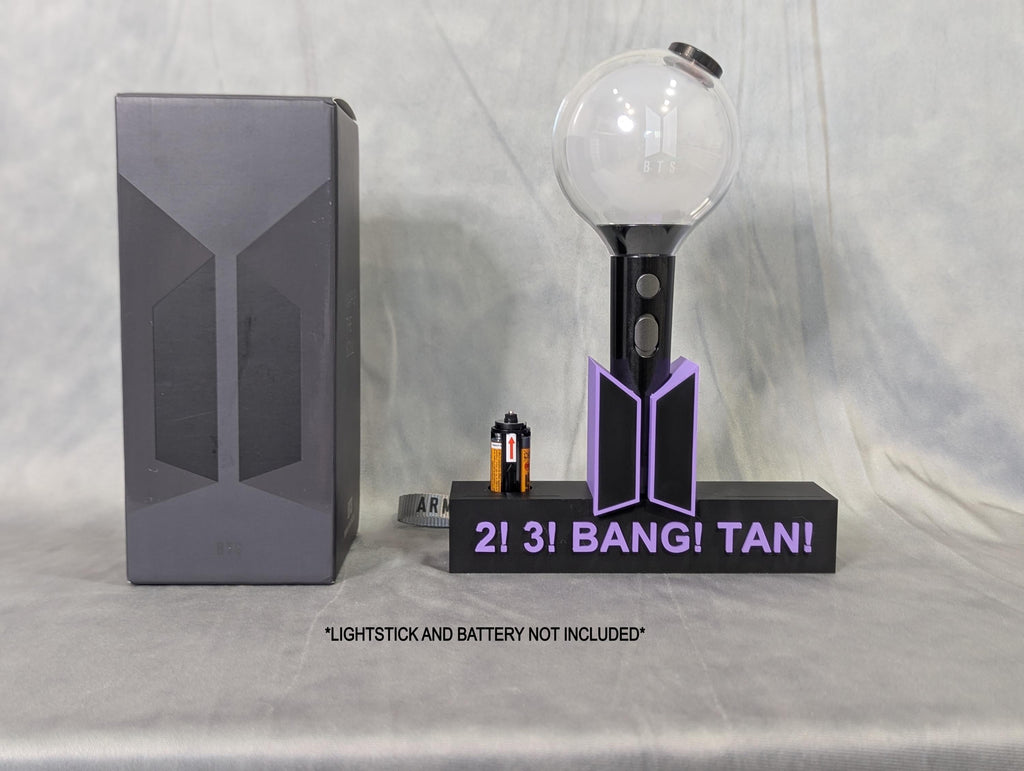 ARMY Lightstick Stand with Battery and Photocard Holder