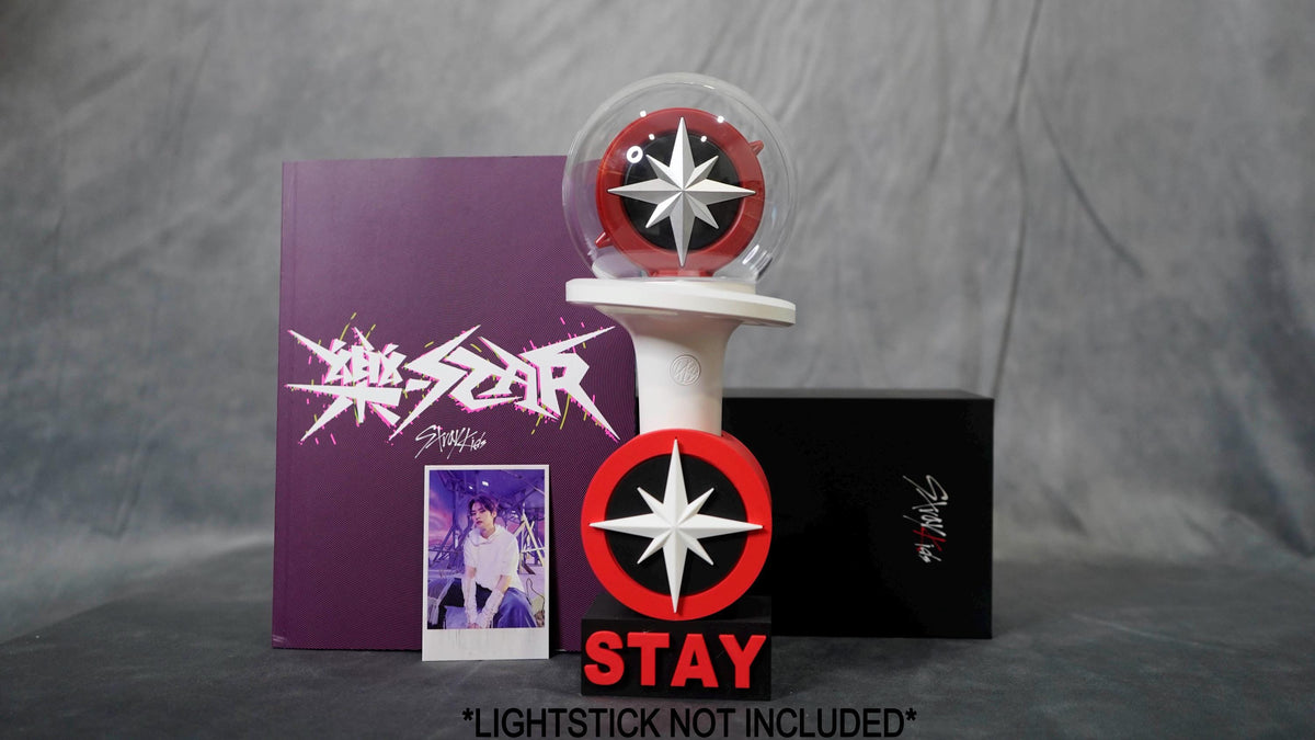 Stray Kids Lightstick V2 Stand: 3D Printed Kpop Memorabilia