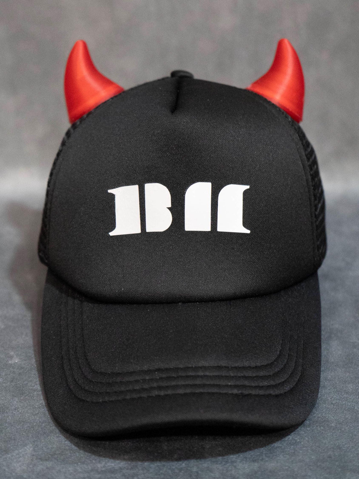 BabyMonster Devil Horns Hat – LED Light-Up K-Pop Concert Hat