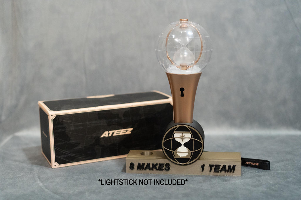 ATINY Light Stick Stand: Kpop Merch Organizer with Photo Card Holder