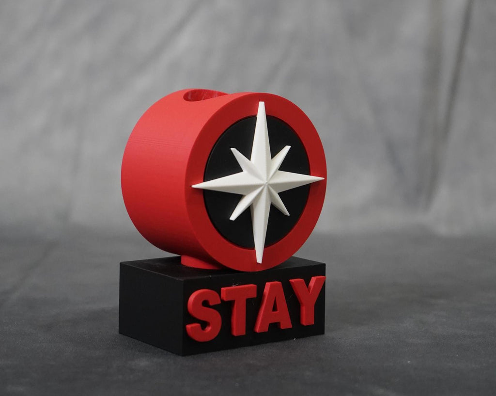 Stray Kids Lightstick V2 Stand: 3D Printed Kpop Memorabilia