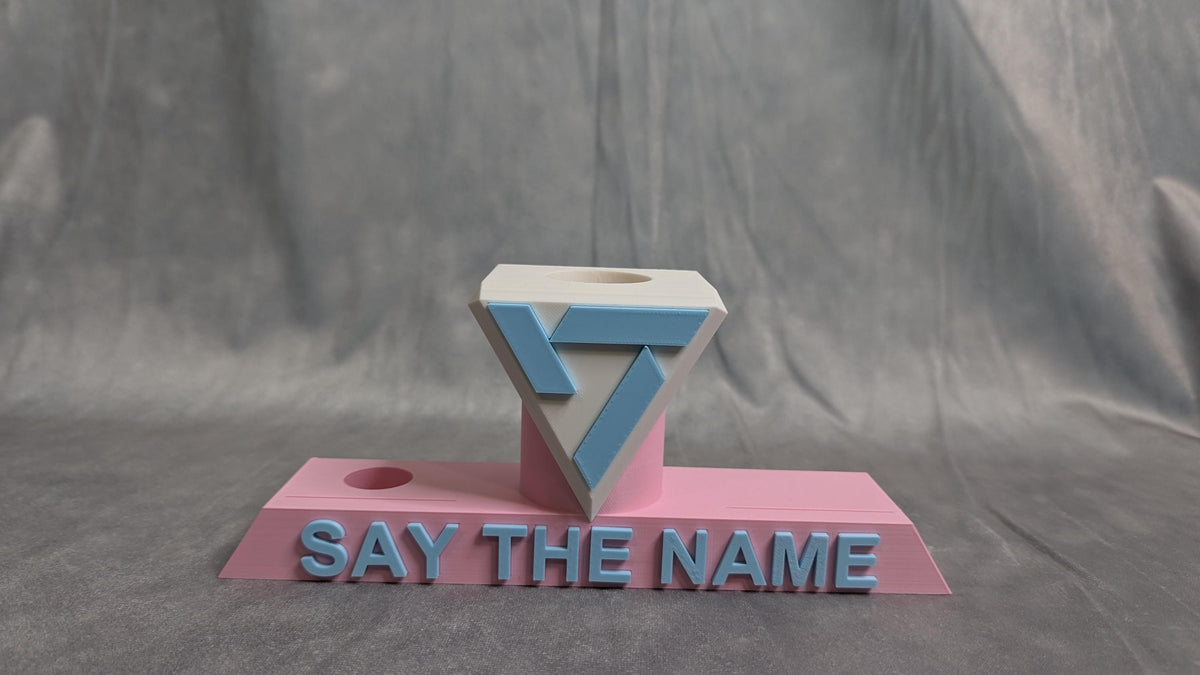 Caratbong V3 Lightstick Stand: Kpop Photo Card & Battery Holder