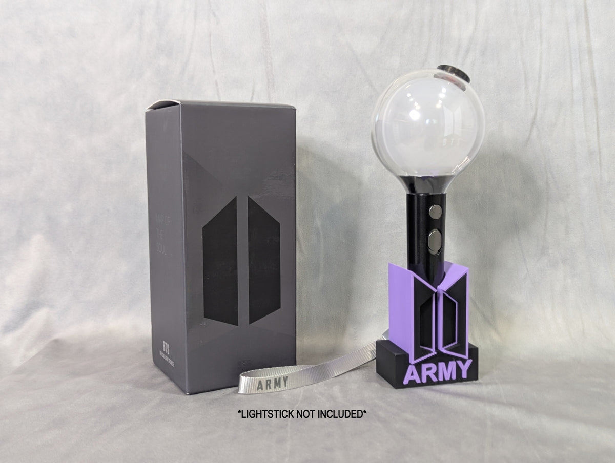 Army Bomb Light Stick Stand: Kpop Merch Display Holder