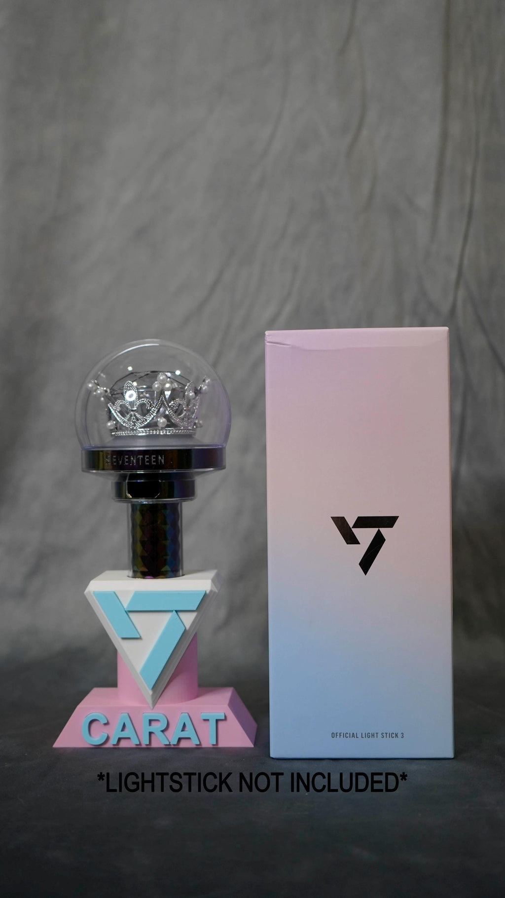 V3 Caratbong Lightstick Stand: 3D Printed Display