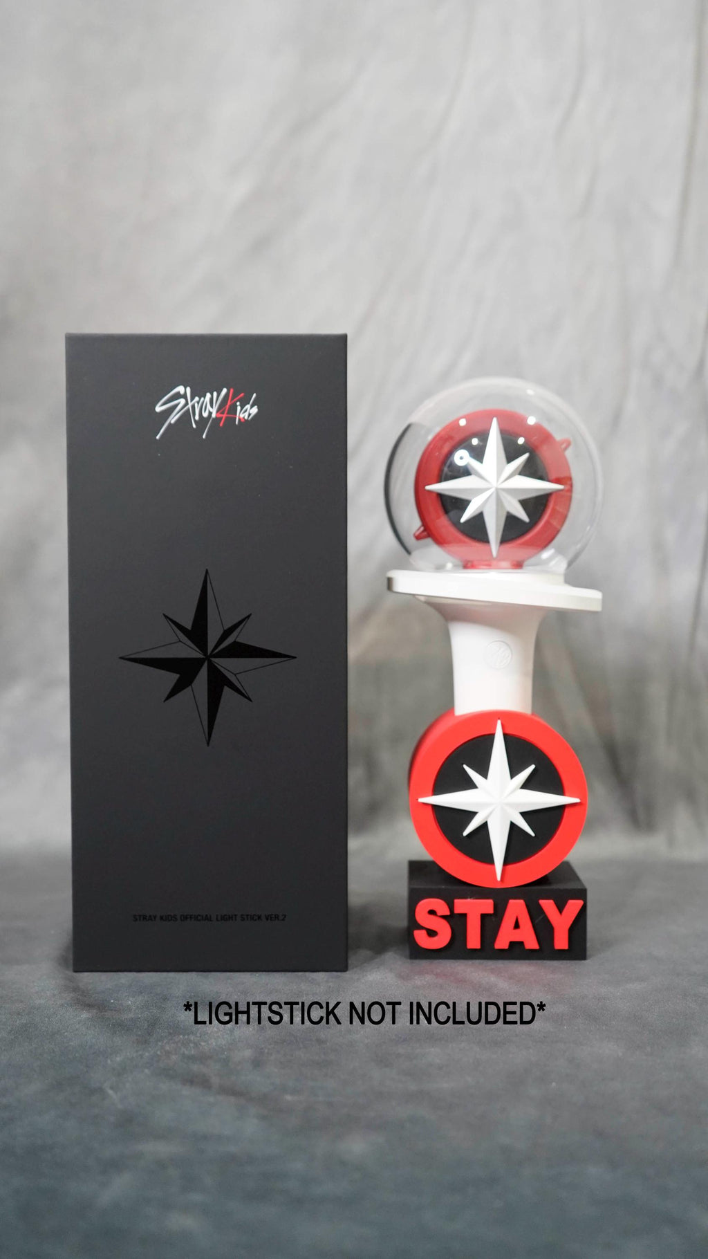 Stray Kids Lightstick V2 Stand: 3D Printed Kpop Memorabilia