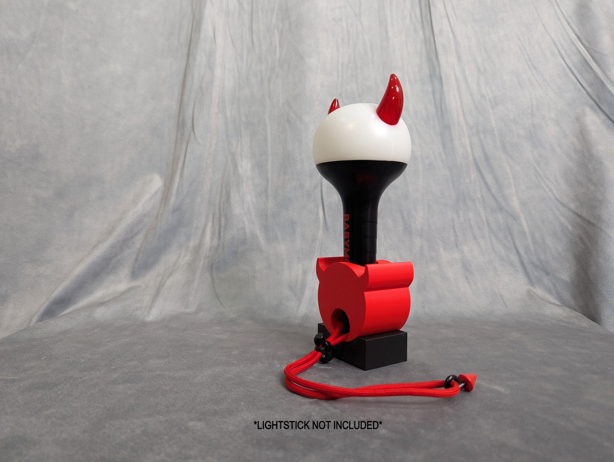 BabyMonster Lightstick Stand: Kpop Merch Display - "MONSTIEZ"