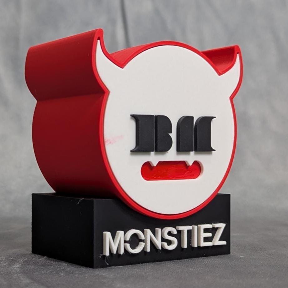 BabyMonster Lightstick Stand: Kpop Merch Display - "MONSTIEZ"